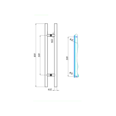 SF-633 Ручка офісна (32*500*800),  SSS