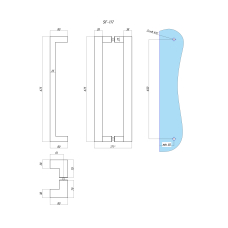 117 SSS Ручка 38*25*475