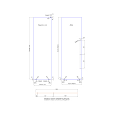 26 EF BLACK Комплект для душової з нижньою направляючою