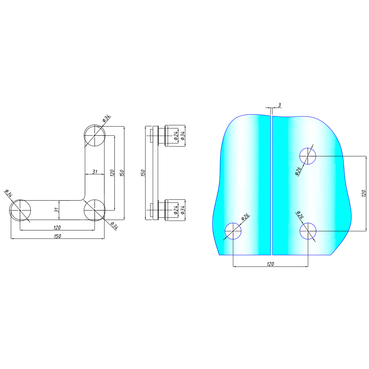 SF-1300D-2Z Фітинг кутовий