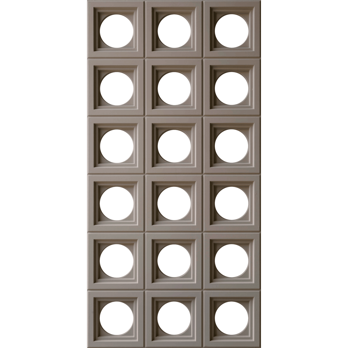 3D панели Round Hole Grid