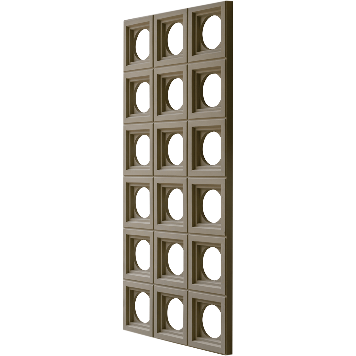 3D панели Round Hole Grid
