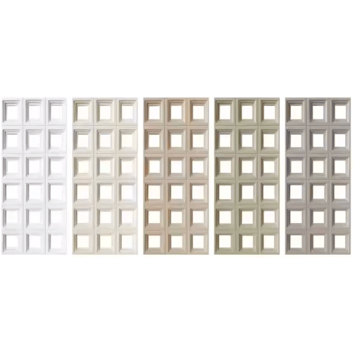 3D панелі Square Grid