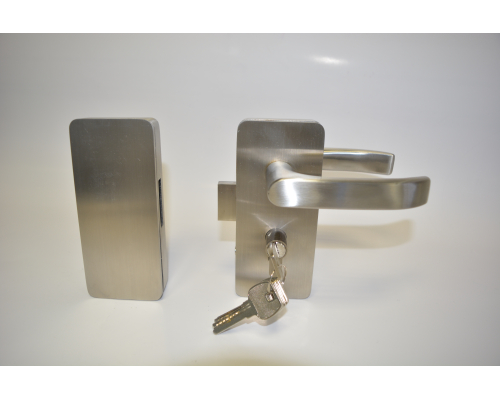 017 Замок с ненажимной ручкой