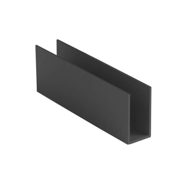 Швеллер 20*36 мм, Black Matt (6m)