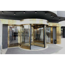 KA023 автоматичні револьверні двері з 3-ма та 4-ма стулками