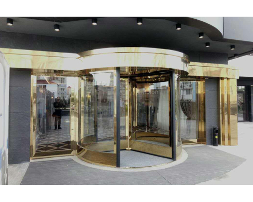 KA023 автоматичні револьверні двері з 3-ма та 4-ма стулками