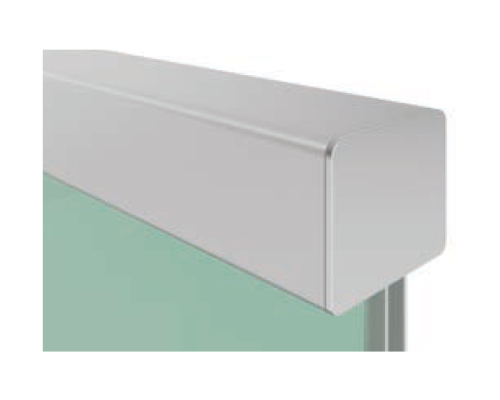 7271 Поручень для стекла 6+6, 8+8, 10+10 мм анодированный