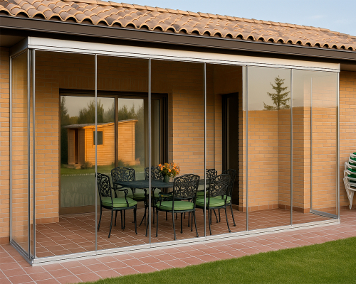 Система безрамного остекления Claroflex