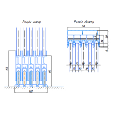 Слайдингова система на п’ять стулок АВ100