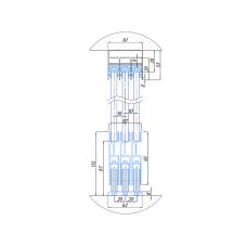 Слайдингова система на три стулки AB100