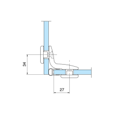 4415 Кріплення скло-скло, 14