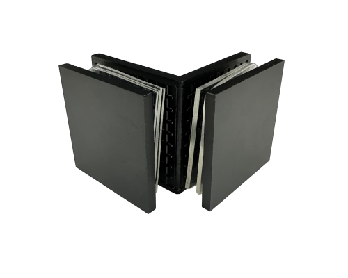 725К Black Конектор скло-скло 90 град