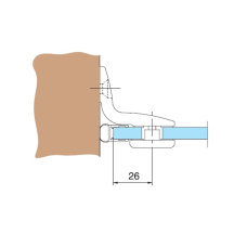 4414 Кріплення стіна-скло, 14