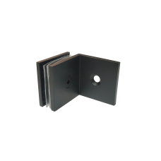 SF-722K Кріплення кутовий стіна-скло 90град., Black