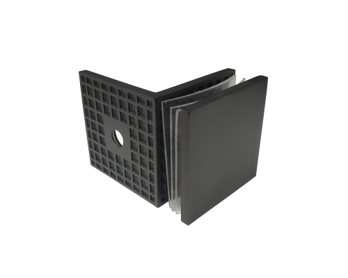 SF-722K Кріплення кутовий стіна-скло 90град., Black