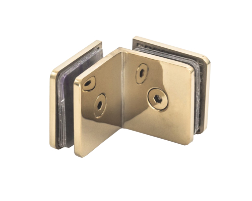 SF-725 Кріплення скло-скло 90град., GOLD