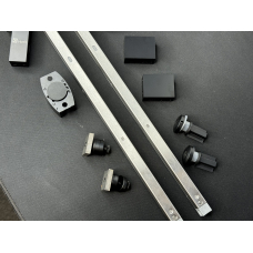 Душова розсувна система 230 SOFT CLOSE  BLACK 