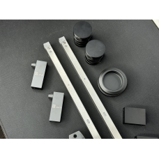 Душова розсувна система 230 SOFT CLOSE  BLACK 