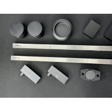 Душова розсувна система 230 SOFT CLOSE  BLACK 