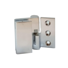 8410N Петля стіна-скло без фіксації (права-R, ліва-L),  14