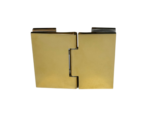 530 GOLD Петля душева скло-скло 180 градусів, без фіксації