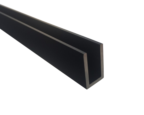 12*20 Профіль алюмінієвий Black