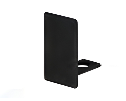 14*20К Заглушка на профіль алюмінієвий полірований, Black