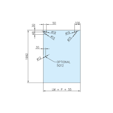 BZQ7 Комплект для розсувних душової кабіни