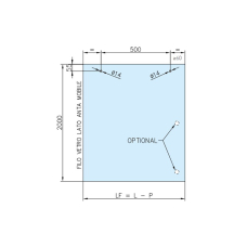 BZQ7 Комплект для розсувних душової кабіни