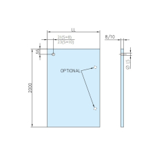 BZQ7 Комплект для розсувних душової кабіни