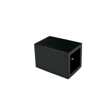 907K BLACK Конектор стіна/труба