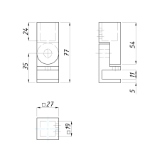 SC-11-19K З'єднувач скло-труба регулюючий