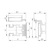 Двері прихованого монтажу