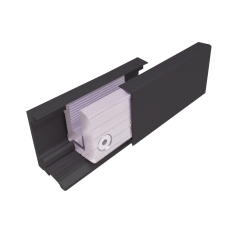 Клемний профіль 50мм, Black