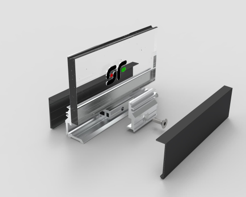 Клемний профіль P40 Black