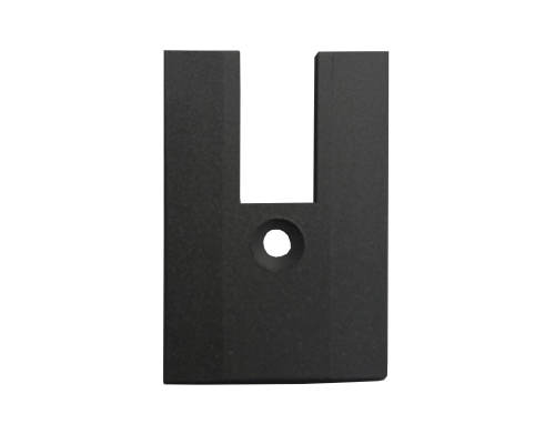 Заглушка на клемний профіль h=50 мм, Black