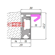 Z-коробка з накладкою NEW