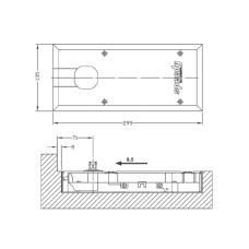 M68Z Доводчик підлоговий