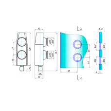 SF-1300C-4 Фітінг верхній
