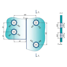 SF-1300D-1 Фітінг кутовий з віссю