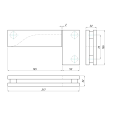 SF-140 Фітинг кутовий з віссю, GOLD