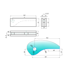 SF-110 Петля нижня, SSS