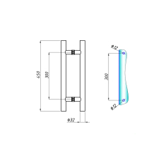 SF-633 Ручка офісна (32*300*450), Black