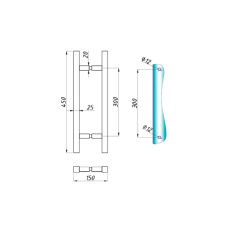 SF-644 (450*300*25) Ручка офісна, Black