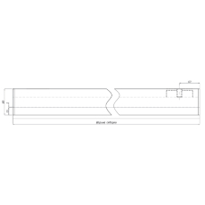 17300-SF Шина верхня без замка, SSS
