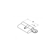 1625 620 Циліндр ключ-ключ