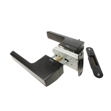 938 Ручка-замок WC, BLACK