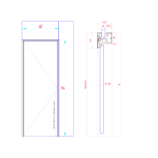 Коробка Інтер'єрна _N зі склом по периметру ЧОРНА КОМПЛЕКТ