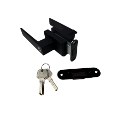 11-SF-BLACK Магнітний замок під ключ з відповідною частиною